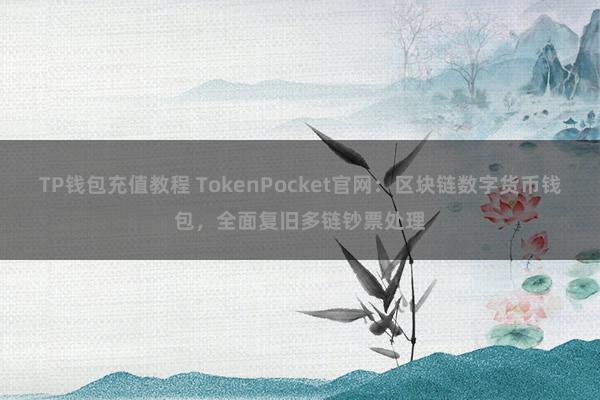 TP钱包充值教程 TokenPocket官网：区块链数字货币钱包，全面复旧多链钞票处理